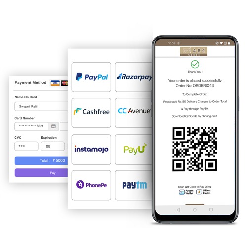 Pre-configured Payment Gateways